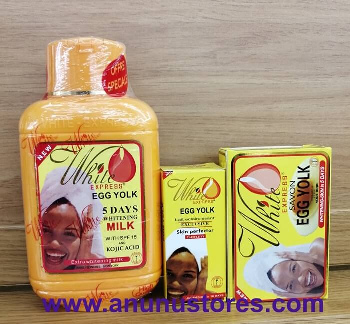 White Express Paris Egg York 5 Days Skin lightening Products